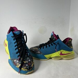 Nike LeBron 19  LeBronival‎ Blue Citron Tint DM1058-500 Men Size 11.5